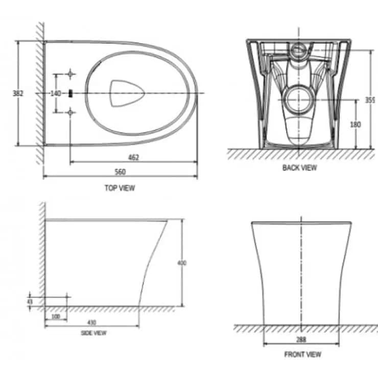 Khám phá sự tiện lợi và sang trọng của bồn cầu American Standard VF-2141S đặt sàn