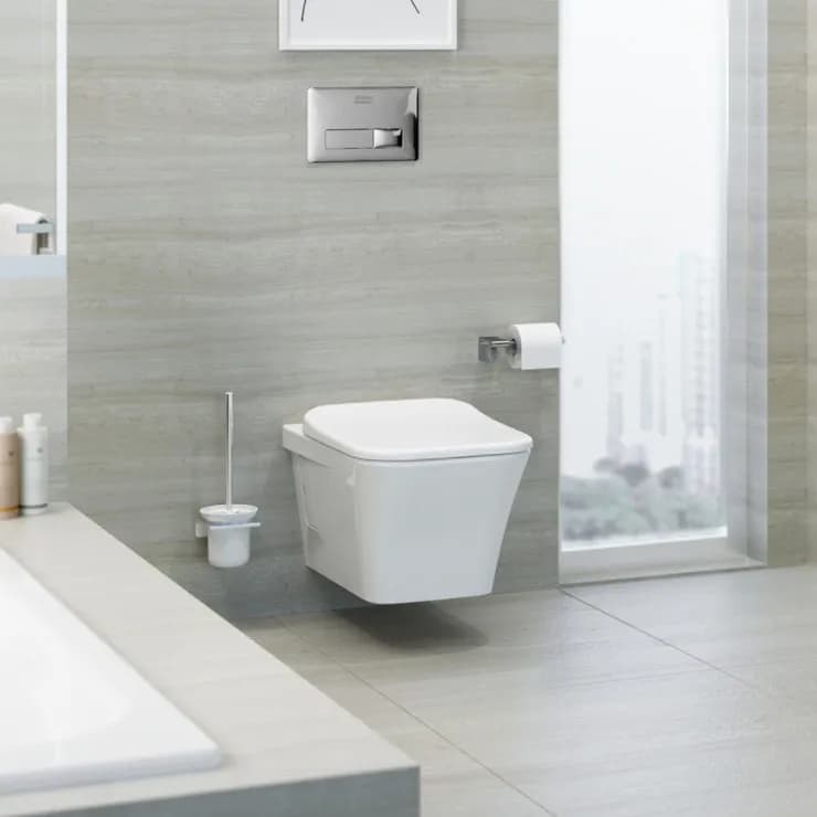 Khám phá sự tiện lợi và sang trọng của bồn cầu American Standard WP-2131 lắp treo tường - Nắp WP-C131