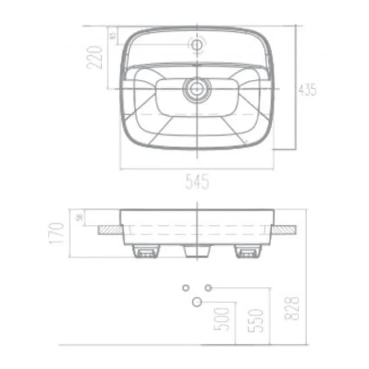 Khám phá sự tiện lợi và sang trọng của chậu rửa bán âm American VF-0320 Signature