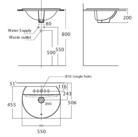 Khám phá sự tiện lợi và sang trọng của lavabo American Standard 0452-WT dương bàn Concept Sphere
