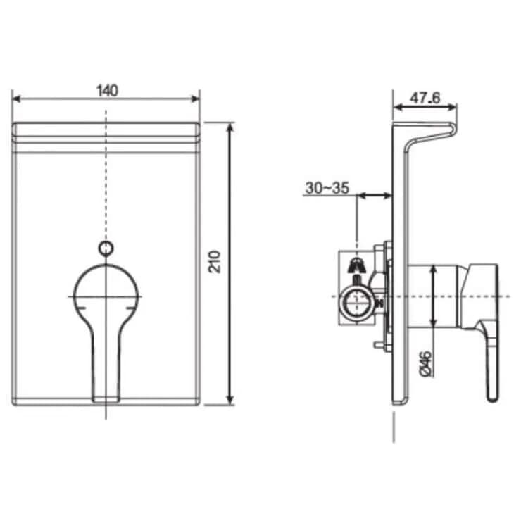 Van điều chỉnh American Standard WF-3921