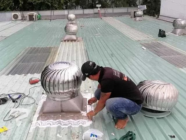 Quả cầu thông gió inox Φ500