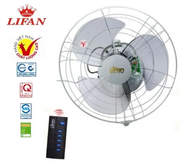 Trải nghiệm sự tiện lợi với quạt trần đảo Lifan TĐ-16RC điều khiển từ xa