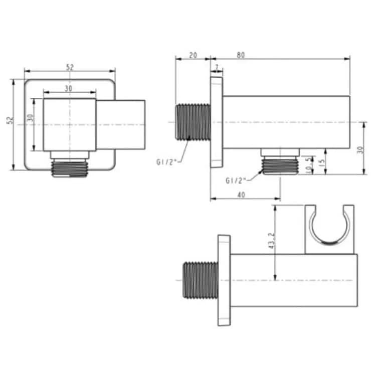 gác sen American Standard FFAS9143 EasySET