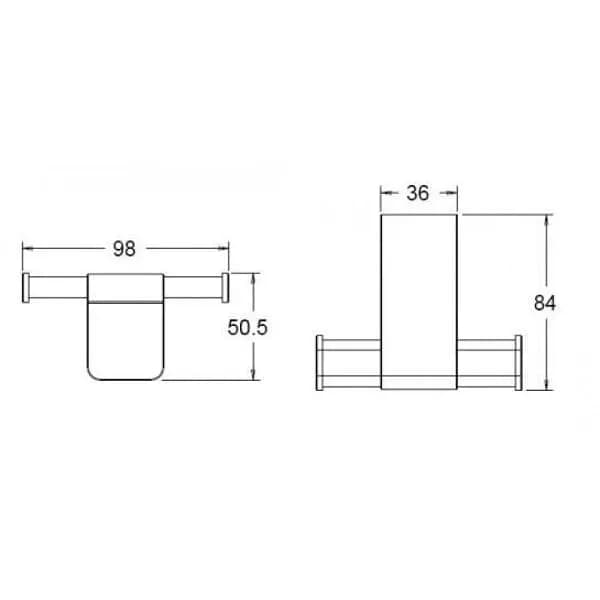 Móc áo Acacia E American Standard K-1381