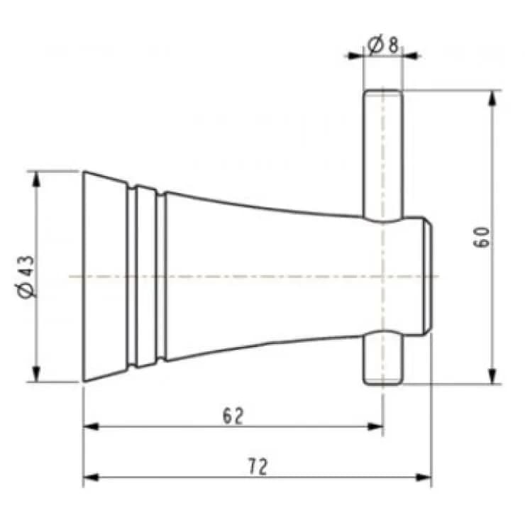Móc áo American Standard WF-6581 dòng Seva