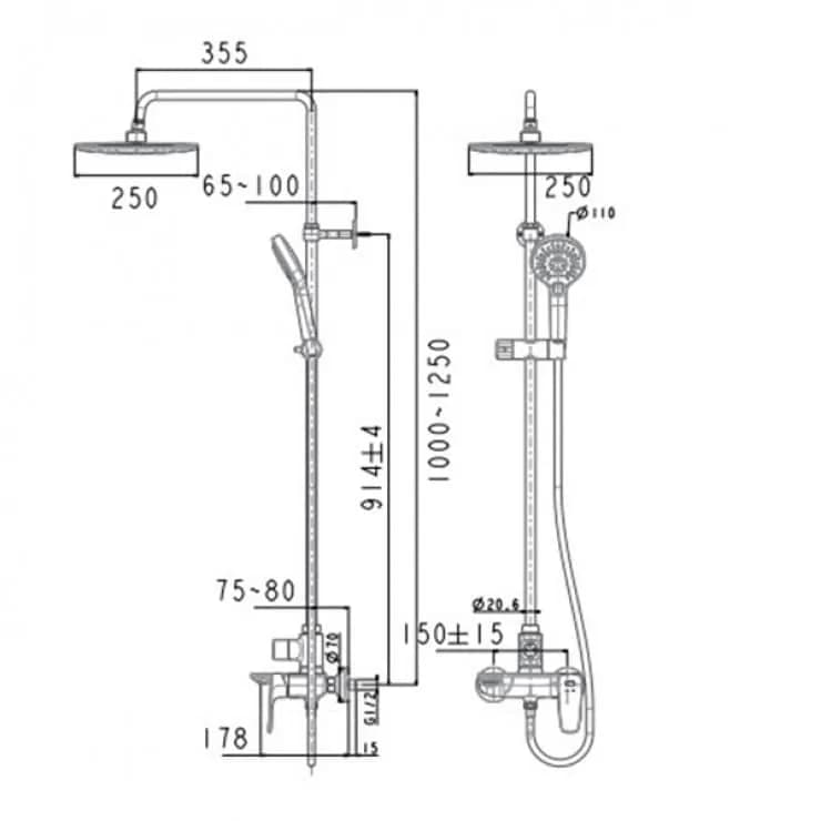 sen cây American Standard WF-1772 dòng Signature