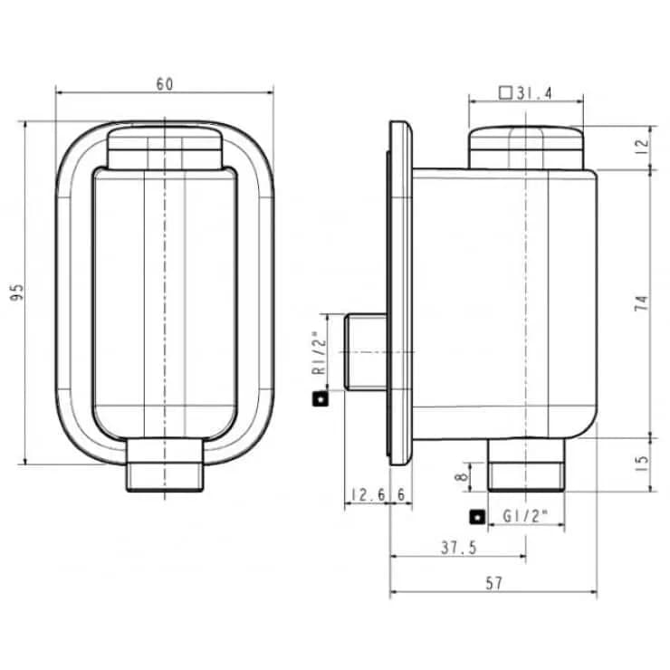 Khám phá sự tiện lợi của vòi sen American Standard WF-T825B dòng EasyFLO cấp nước lạnh sơn đen