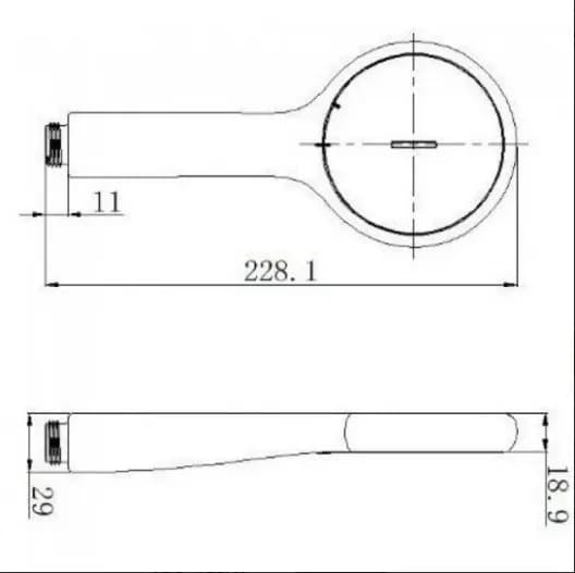 Khám phá sự tiện lợi và sang trọng của tay sen American Standard FFASS505-GR Genie màu xám