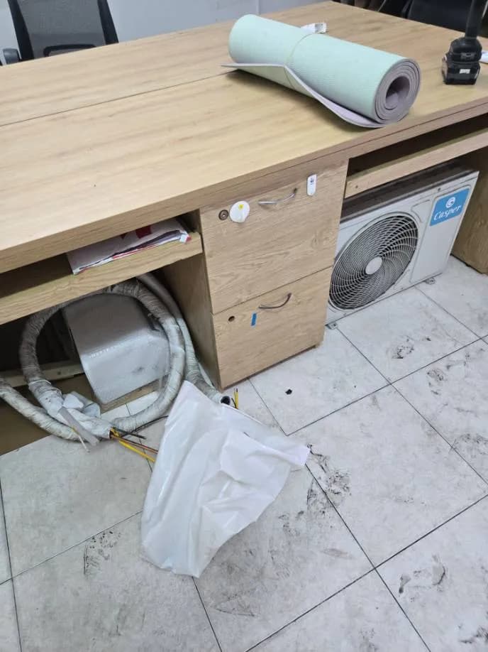 Sau khi hoàn thành sửa dàn nóng máy lạnh Casper tại Phường 4, Tân Bình — thợ Lê Hữu Lộc