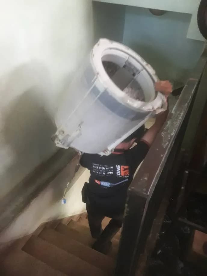 Sau khi hoàn thành sửa máy giặt cửa trên LG tại Phường Xóm Củi, Quận 8 — thợ HUY ĐẶNG