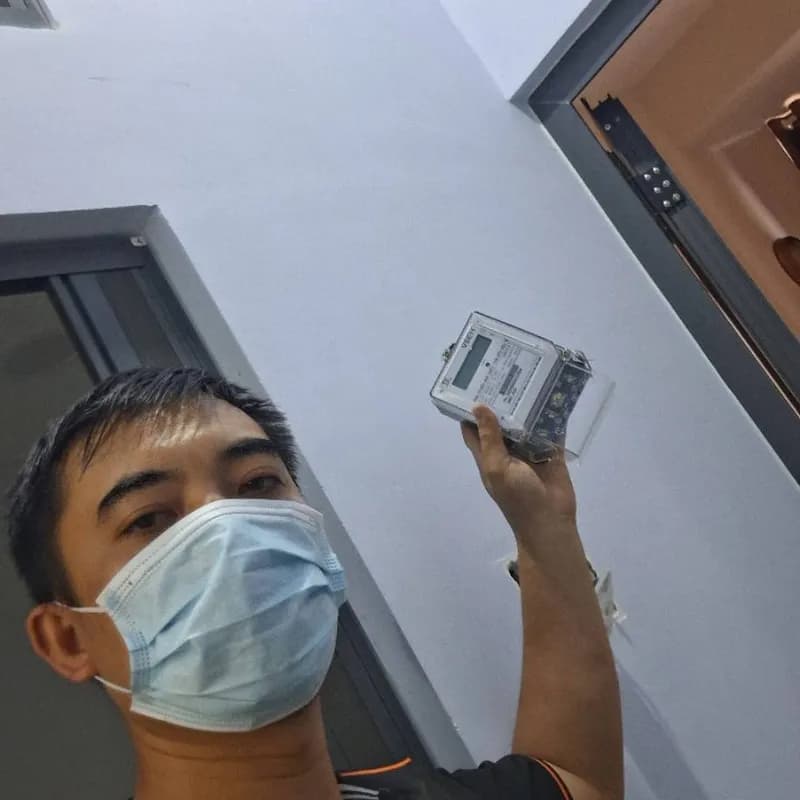 Trước sửa đồng hồ điện VPESI tại Quận 4 — thợ ĐÔNG TRẦN