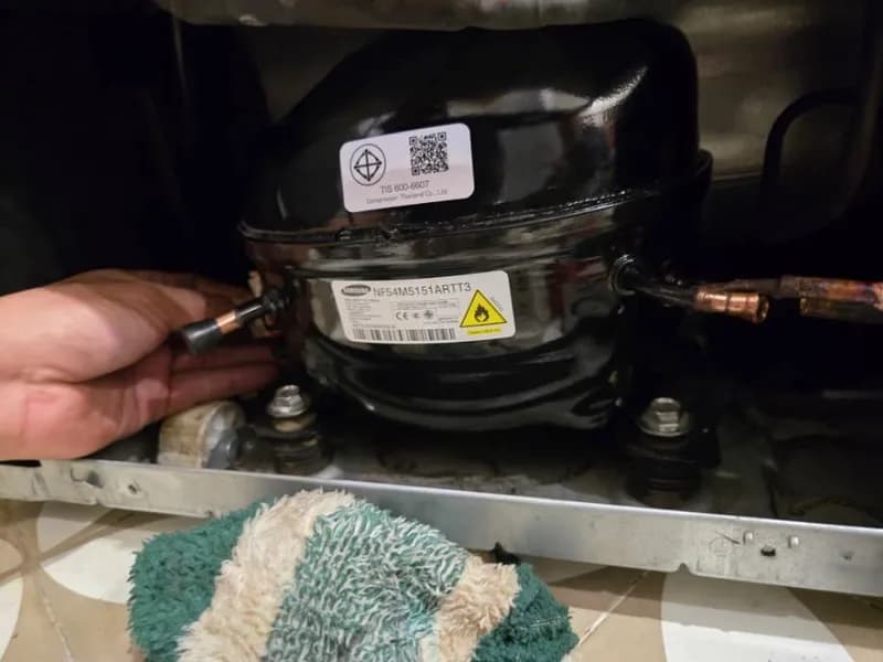 Sau khi hoàn thành sửa tủ lạnh Samsung tại Quận 3 — thợ LỘC LÊ