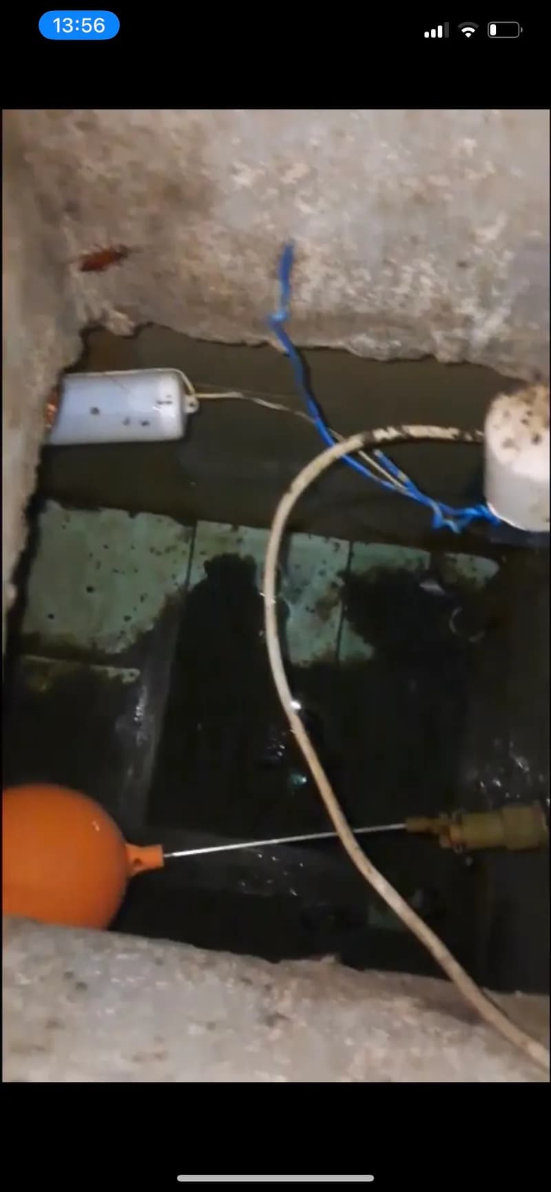 Trước khi sửa: Thay phao cơ, lắp đồng hồ nước tại Phường 4, Quận 8 tại phường 4, Quận 8