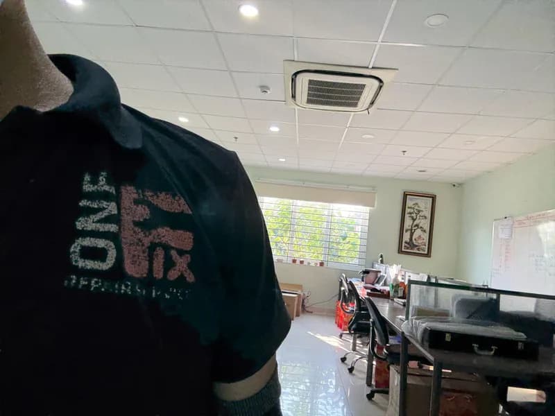 Trước sửa máy lạnh âm trần tại Phường 2, Bình Thạnh — thợ VŨ HỒ
