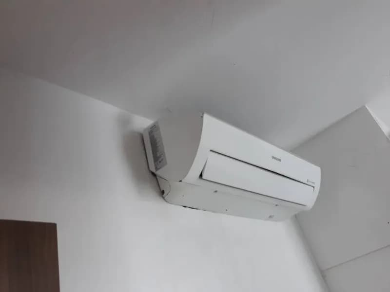Sau khi hoàn thành sửa máy lạnh treo tường Samsung tại Quận 7 — thợ CHÍ TÂM
