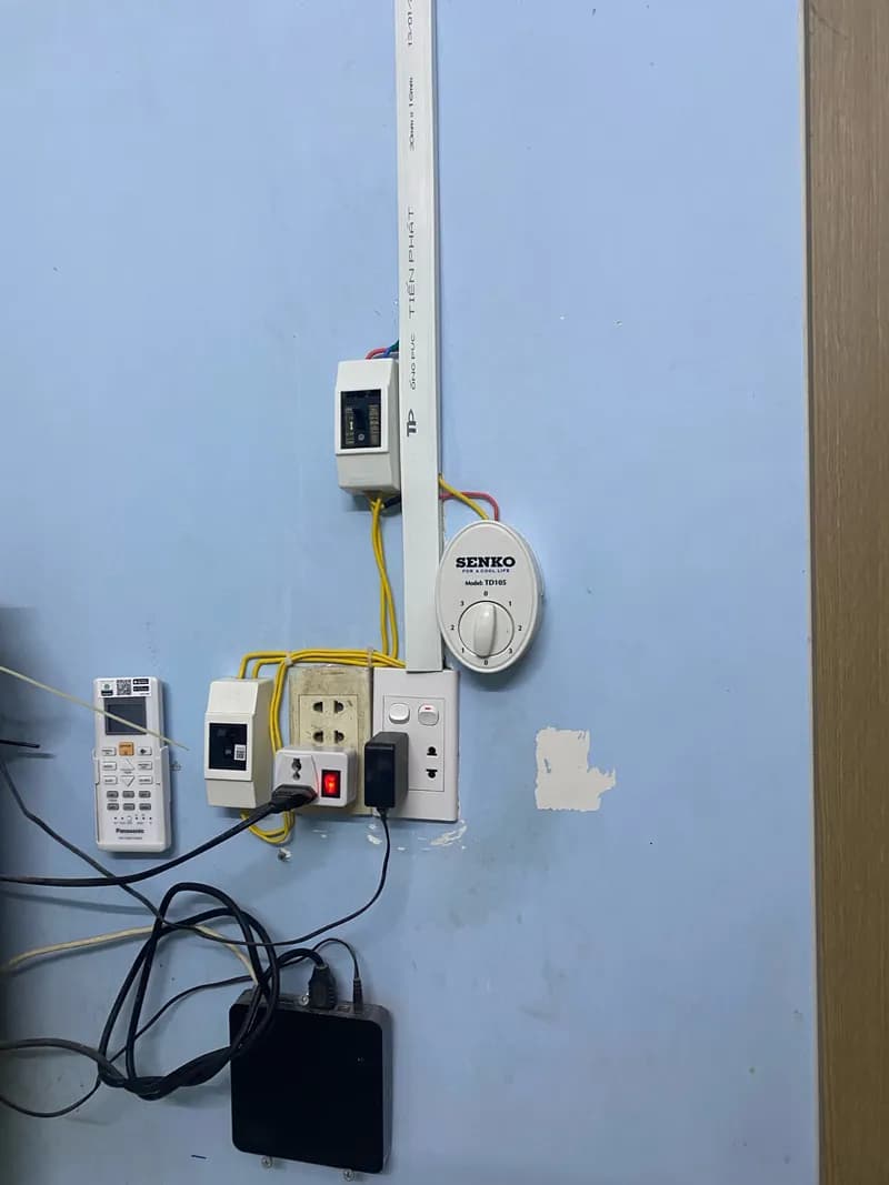 Sau khi hoàn thành sửa thiết bị điện dân dụng Panasonic tại Quận 7 — thợ DƯƠNG OAI