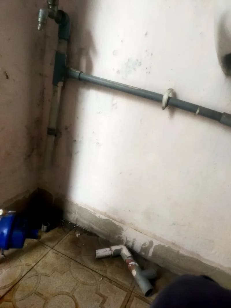 Trước sửa hệ thống đường ống nước tại phường 8, Gò Vấp — thợ TUẤN LÊ