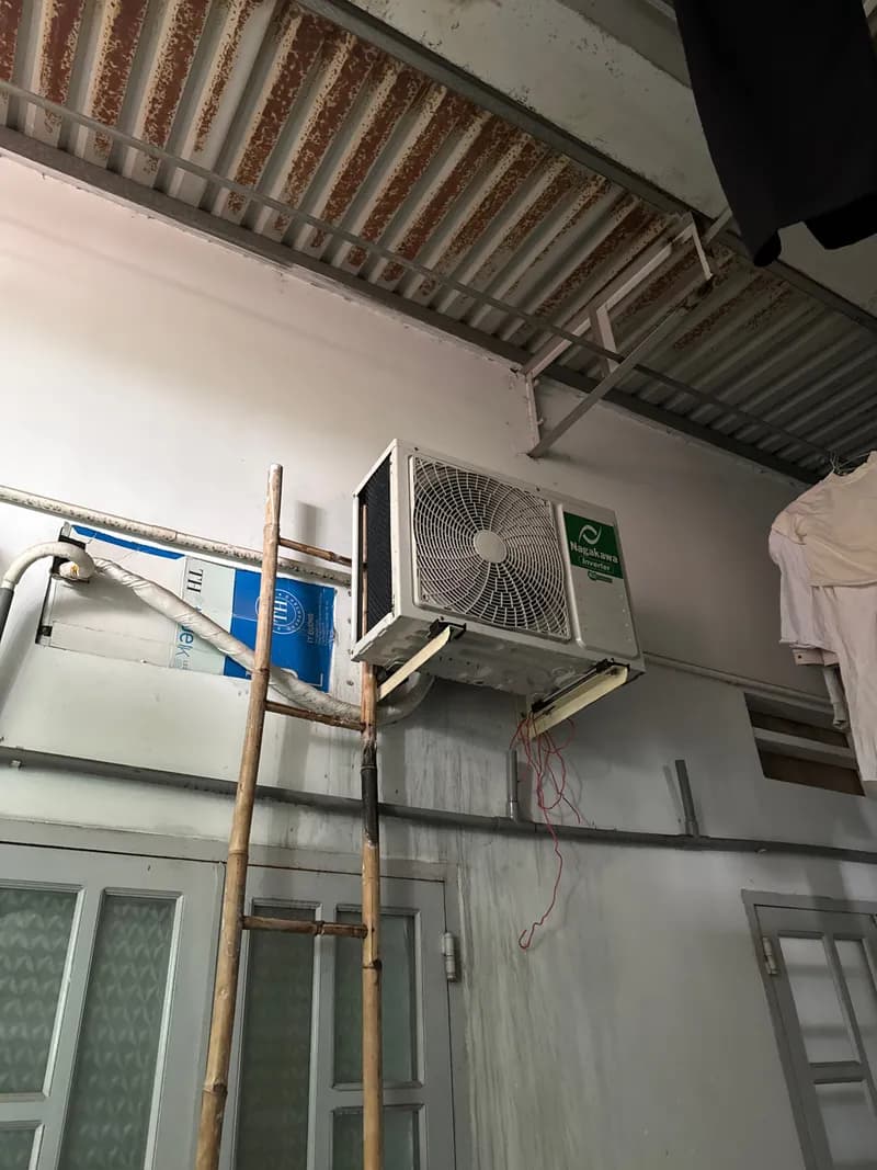 Sau khi hoàn thành sửa máy lạnh treo tường Nagakawa tại Phường Hiệp Bình, Thủ Đức — thợ ĐỨC ĐỖ