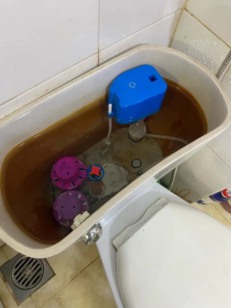 Trước sửa bồn cầu tại Tân Phú — thợ Dương Oai