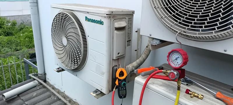 Kết quả Nạp gas, vệ sinh dàn nóng máy lạnh tại Bình Trưng Đông, Thủ Đức tại phường Bình Trưng Đông, Thủ Đức — thợ Hoàng Tùng