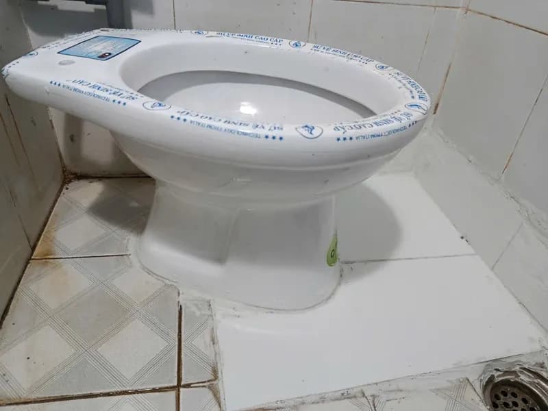 Sau khi sửa - Thay Bồn Cầu Xổm Thành Bệt Tại Tân Bình - Chi Phí 2.5 Triệu