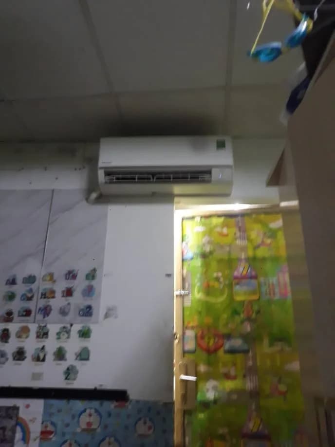Sau khi hoàn thành sửa máy lạnh treo tường Electrolux tại Phú Nhuận — thợ Vũ Đăng