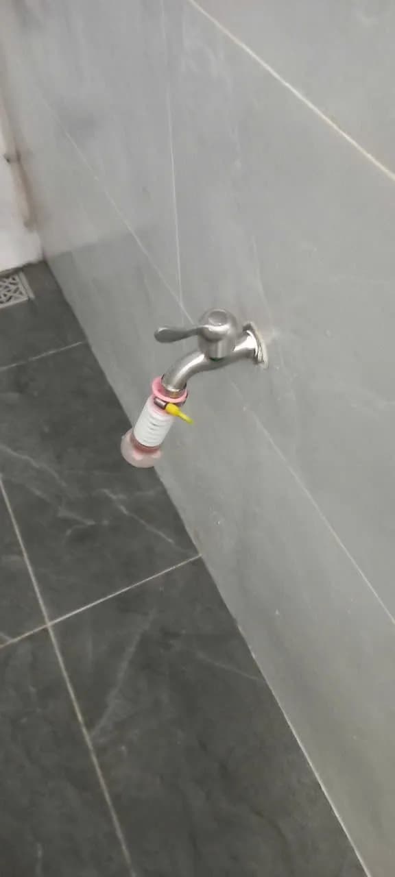 Trước sửa vòi nước tại Thủ Đức — thợ Bùi Văn An