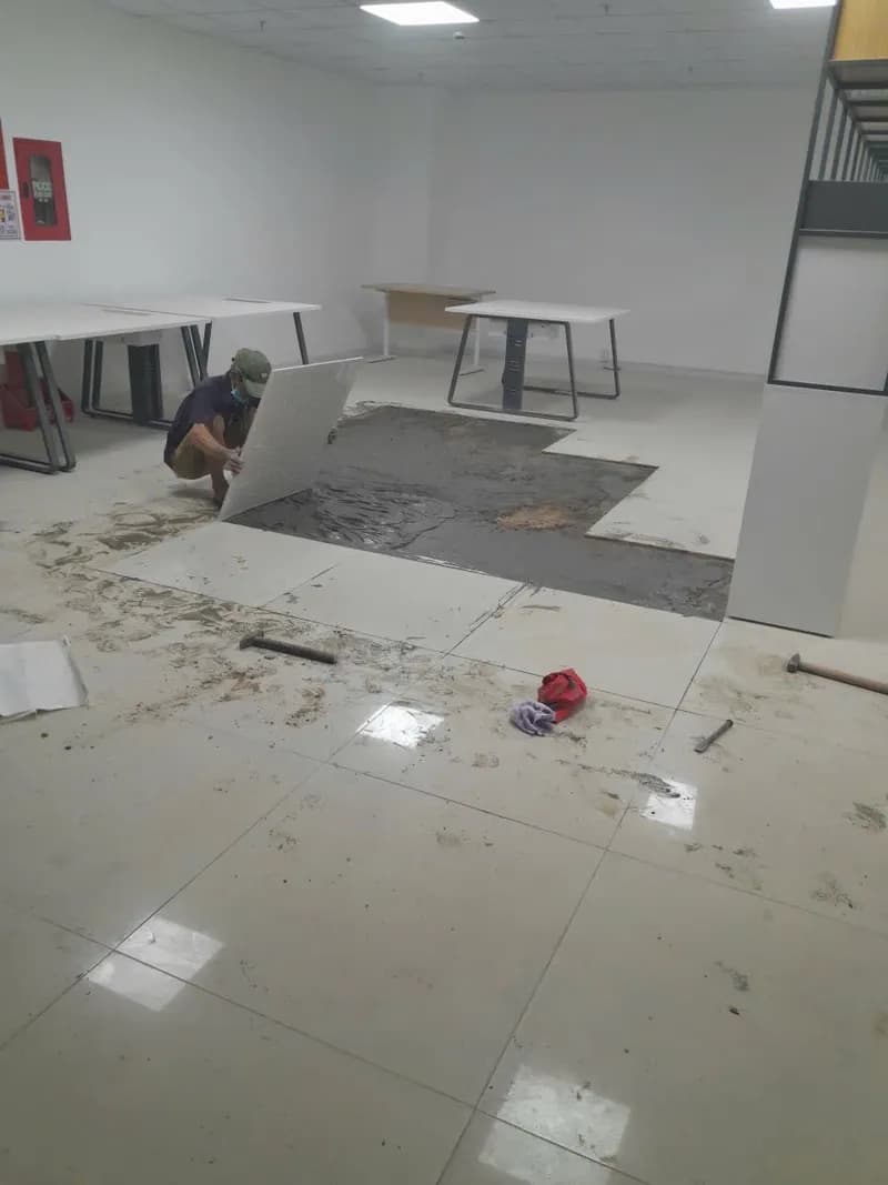 Kết quả Thay gạch, khoan sàn bê tông tại Thủ Đức — thợ Bùi Văn An