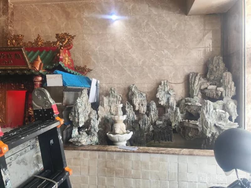 Trước sửa tiểu cảnh tại P. An Lạc A, Bình Tân — thợ KHÁNH NGUYỄN