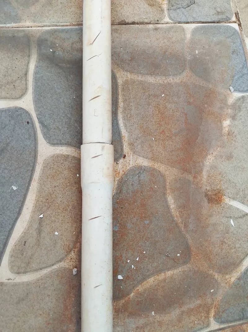 Trước khi sửa: Thay đường ống nước và lắp máy bơm tăng áp Phường 11 Quận 6 tại phường 11, Quận 6