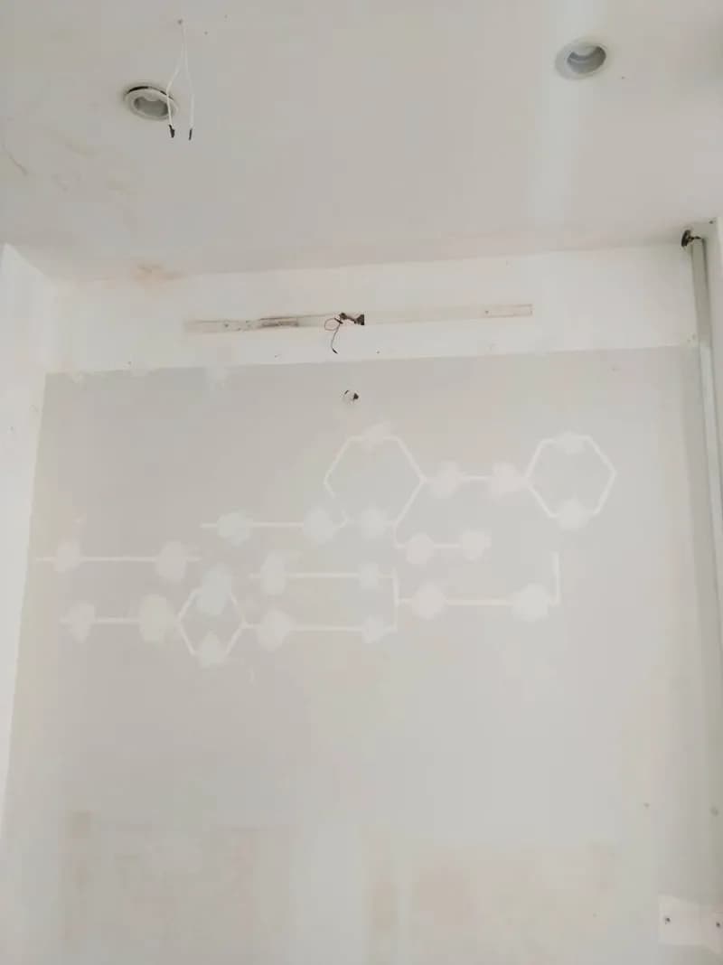 Trước sửa đèn âm trần tại Phường 11, Quận 6 — thợ TRÂN TRƯƠNG