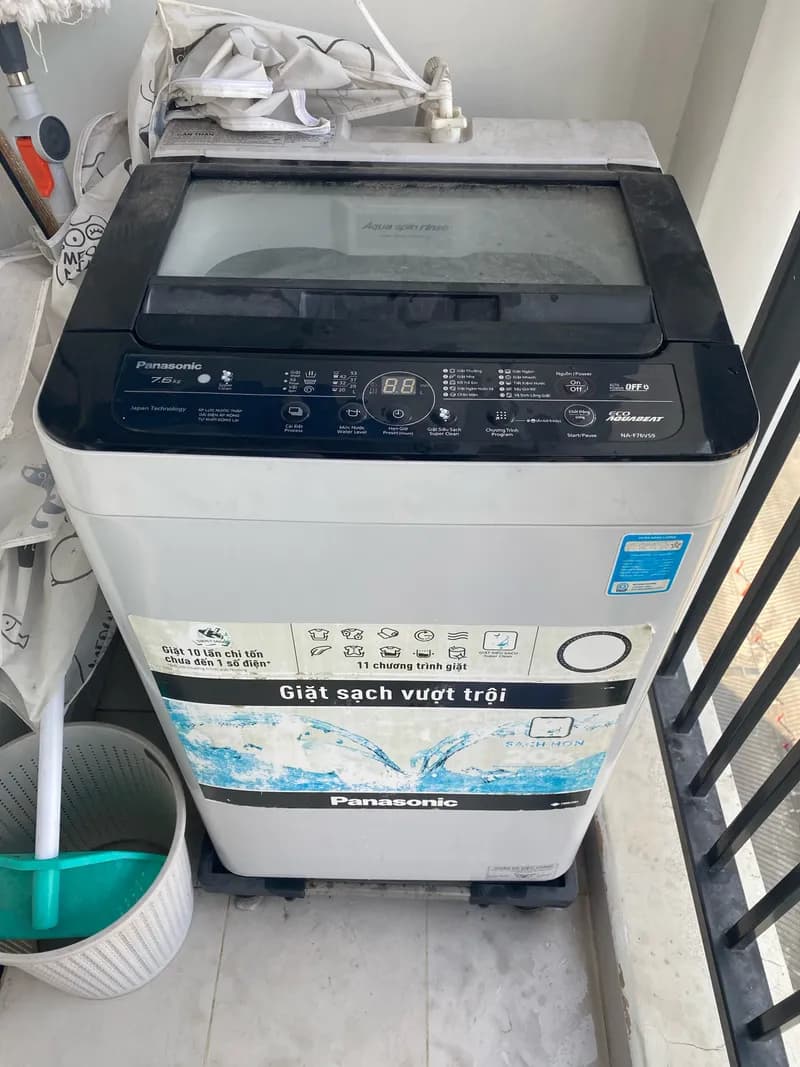 Trước khi sửa: Vệ sinh van cấp nước máy giặt Panasonic tại Phường 26 Bình Thạnh tại Phường 26, Bình Thạnh
