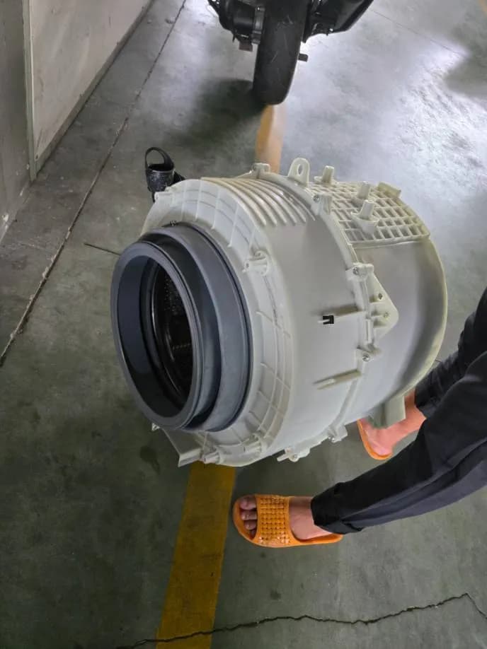 Trước sửa máy giặt cửa trước tại TPHCM — thợ LỘC LÊ