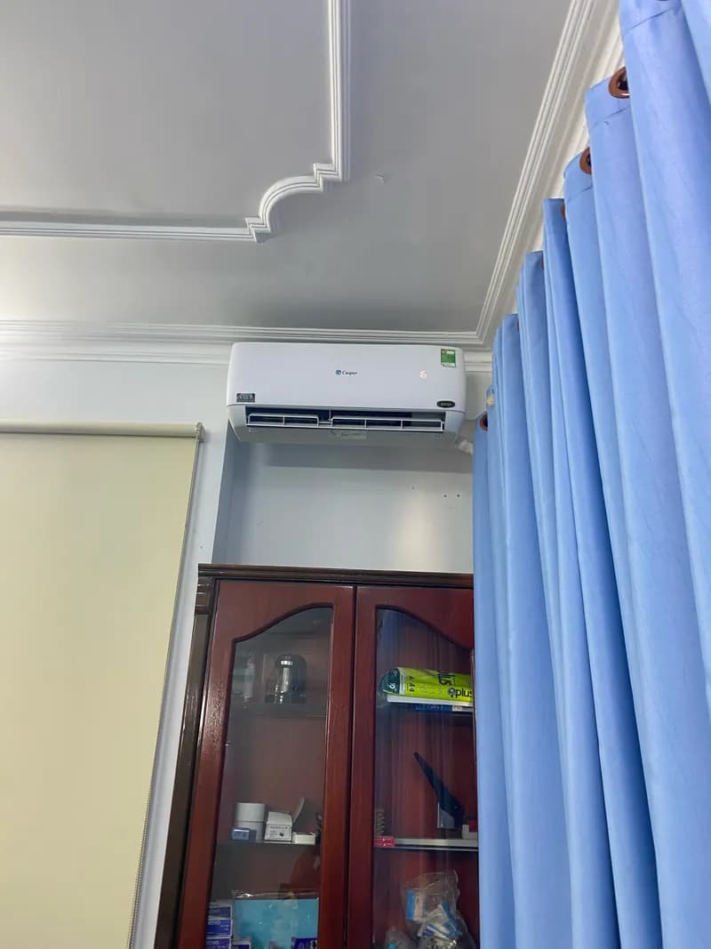 Trước sửa máy lạnh treo tường Casper tại Quận 3 — thợ DUY HỒ