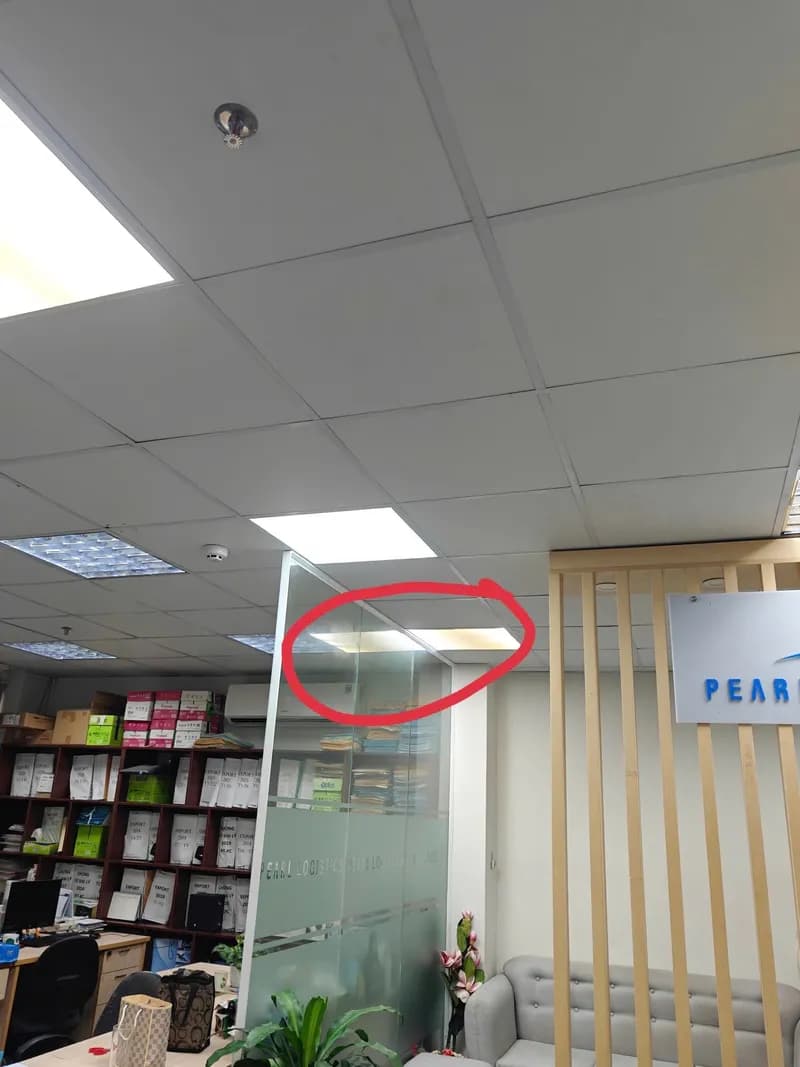 Trước sửa đèn âm trần tại TPHCM — thợ DƯƠNG OAI