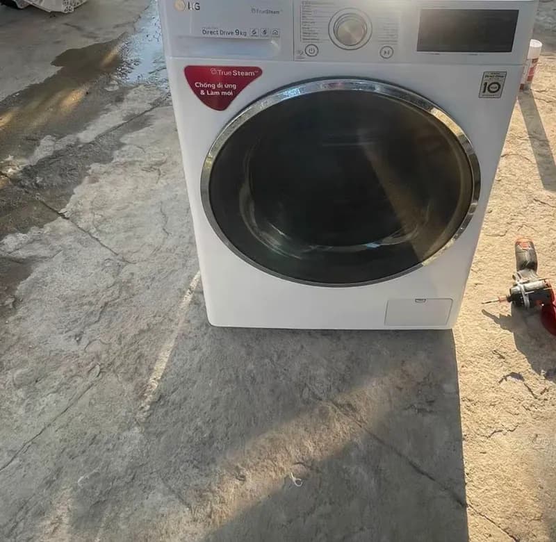 Trước sửa máy giặt lồng ngang LG tại TPHCM — thợ TÚ ĐỖ
