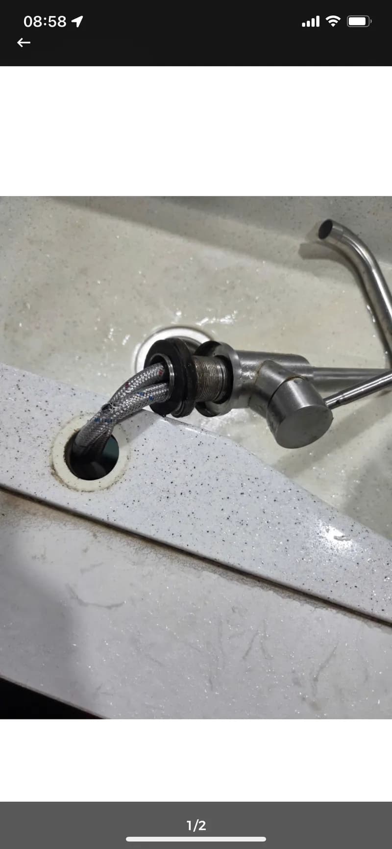 Trước sửa vòi nước lọc tại Thủ Đức — thợ Bùi Văn An