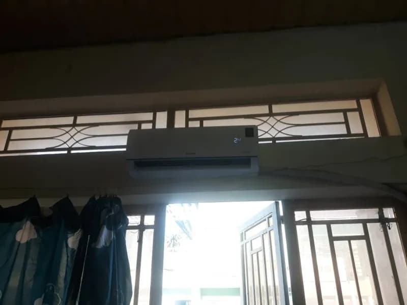 Sau khi hoàn thành sửa máy lạnh treo tường Samsung tại TPHCM — thợ CHÍ TÂM