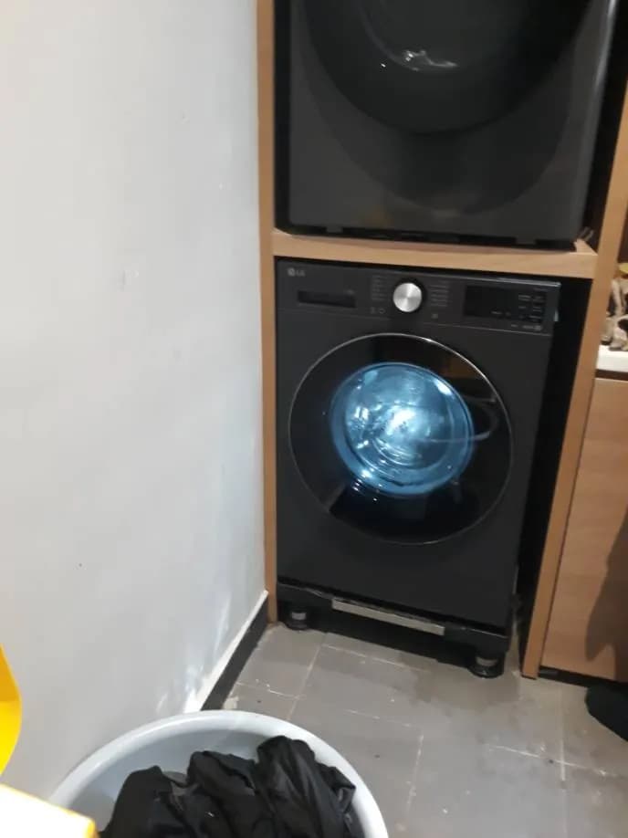 Trước sửa máy giặt lồng ngang LG tại TPHCM — thợ HUY ĐẶNG