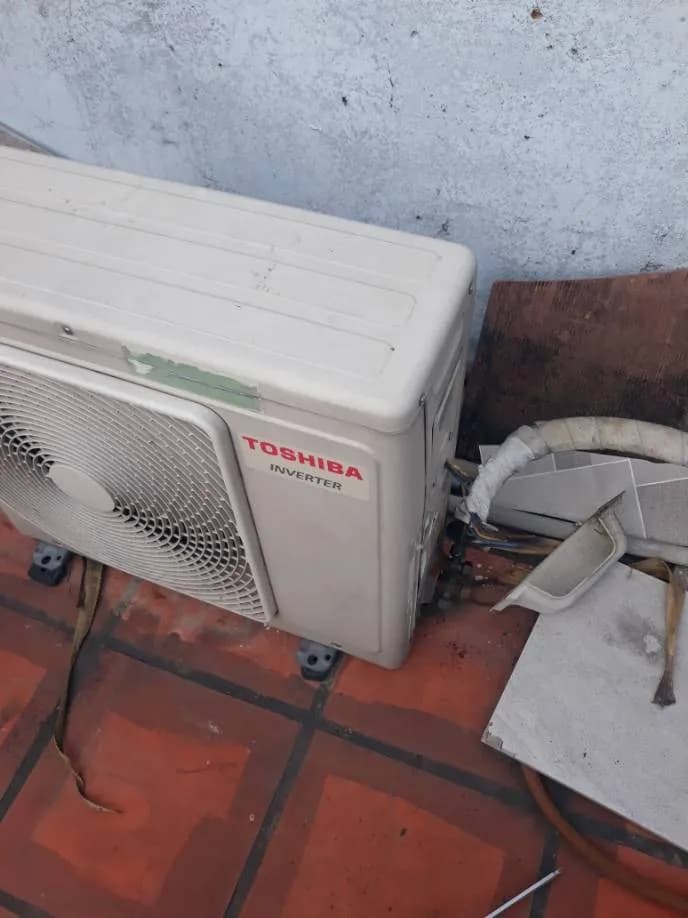 Sau khi hoàn thành sửa máy lạnh treo tường Toshiba tại TPHCM — thợ HUY ĐẶNG