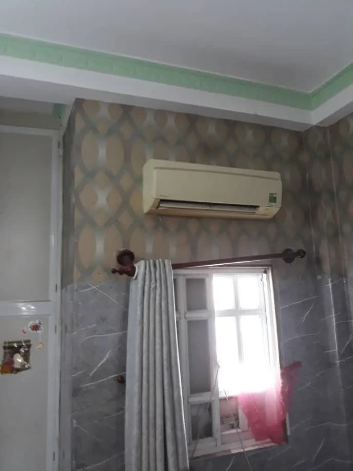 Sau khi hoàn thành sửa máy lạnh treo tường Panasonic tại Tân Phú — thợ CHÍ TÂM