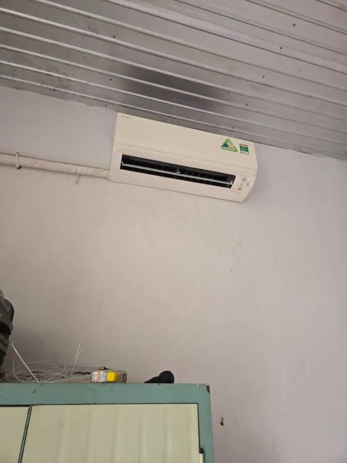 Sau khi hoàn thành sửa máy lạnh treo tường Daikin tại TPHCM — thợ LỘC LÊ