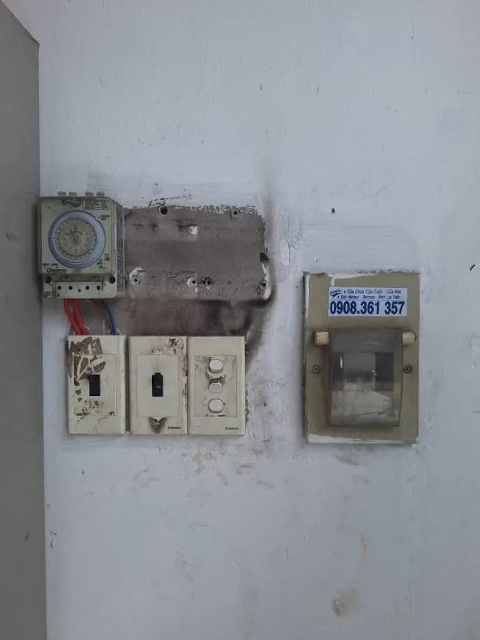 Sau khi hoàn thành sửa timer điện, công tắc điện, aptomat Clipsal tại TPHCM — thợ ĐÔNG TRẦN