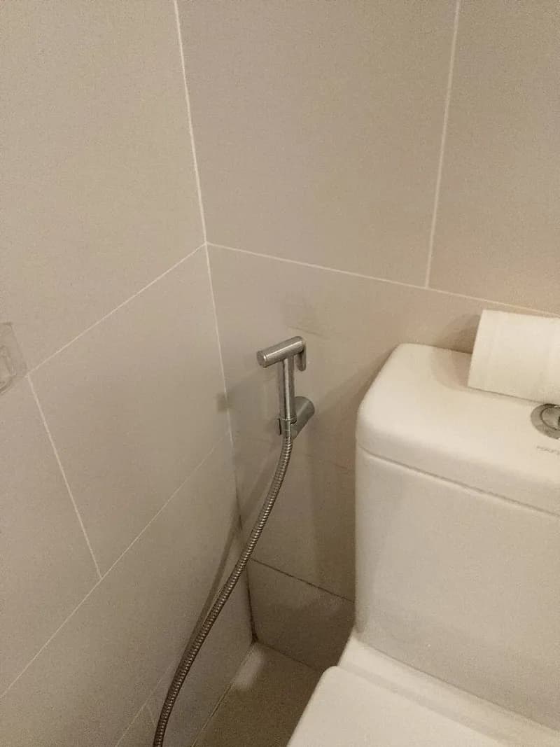 Sau khi hoàn thành sửa bồn cầu và vòi xịt vệ sinh Hafele tại TPHCM — thợ ĐỖ NHIỀU
