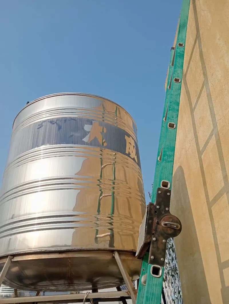Trước khi sửa: Thay phao cơ bồn nước inox chống tràn tại TPHCM tại TPHCM