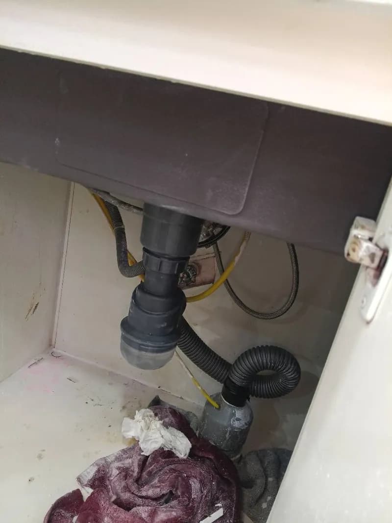 Sau khi hoàn thành sửa hệ thống thoát nước chậu rửa tại Gò Vấp — thợ Bùi Văn Bảo (5 sao)
