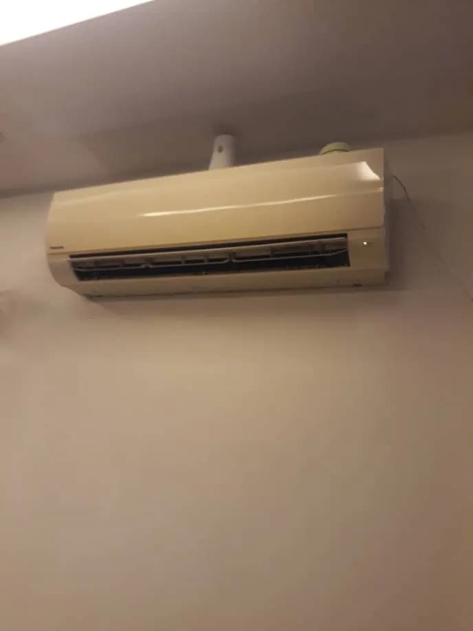 Sau khi hoàn thành sửa máy lạnh treo tường Panasonic tại TPHCM — thợ Đặng Anh Huy