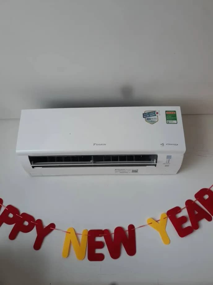 Sau khi hoàn thành sửa máy lạnh treo tường Daikin tại P.HCM, Quận 7 — thợ Phạm Ngọc Duy