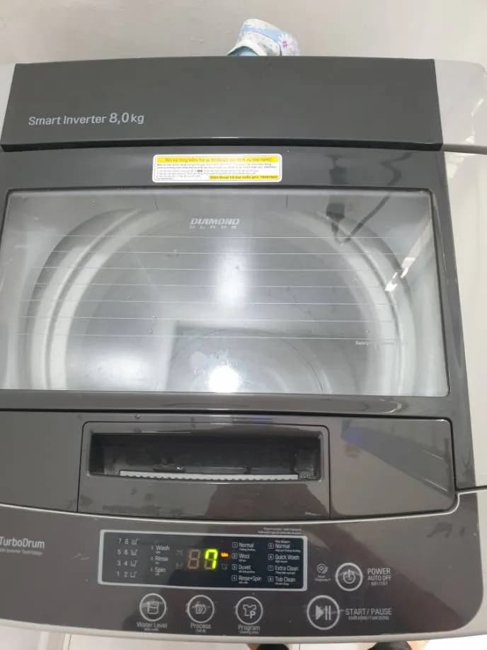 Sau khi hoàn thành sửa máy giặt lồng đứng LG tại TPHCM — thợ Đỗ Văn Hảo (5 sao)